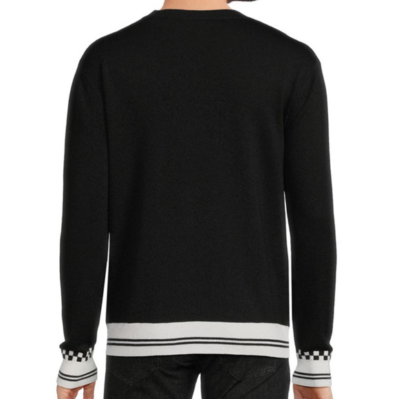 NWT Versace Medusa Logo Wool Knit Sweater Black 40 US (50 Eu) Italy A86467 - Picture 2 of 14